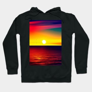 CUTE, STYLISH AND EVOCATIVE OCEAN SUNRISE Hoodie